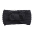 Bandeau cheveux en laine à noeud Erita